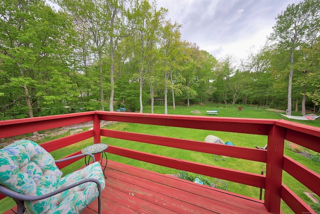 40 Fountainhead Rd, Plymouth, CT 06786 - deck featuring a yard