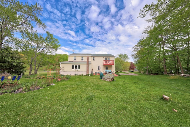 40 Fountainhead Rd, Plymouth, CT 06786 - back of house featuring a lawn