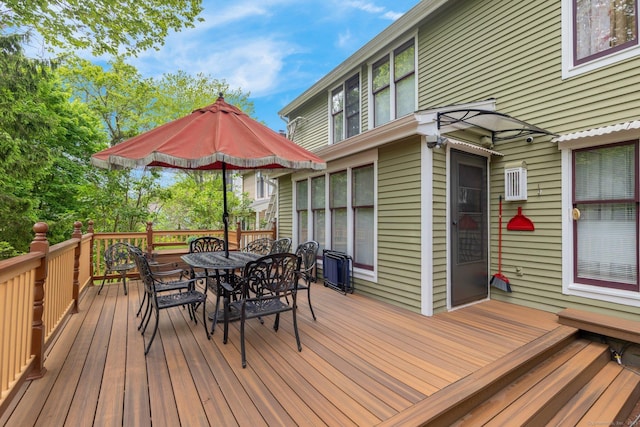41 Farm Dr Unit 41, Farmington, CT 06032 - deck with outdoor dining space