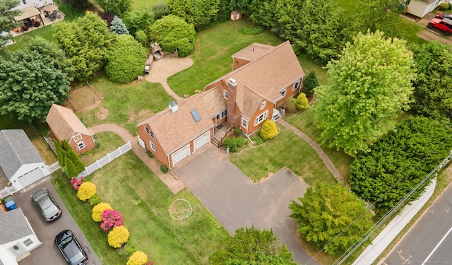 717 Center St, Manchester, CT 06040 - aerial view