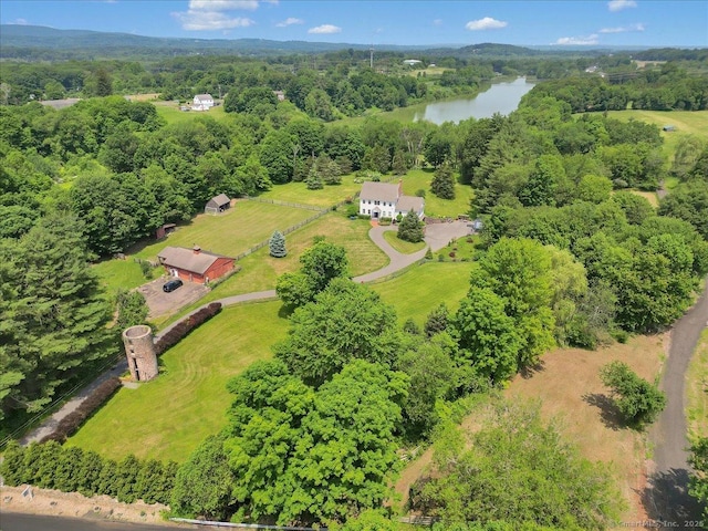 100 Round Hill Rd, Middletown, CT 06457 - bird's eye view of a nearby body of water