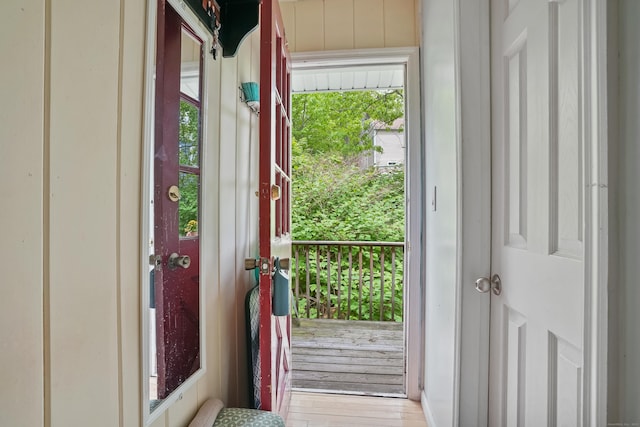 24 Cornell Rd, Danbury, CT 06811 - doorway featuring wood finished floors