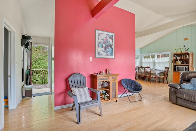 24 Cornell Rd, Danbury, CT 06811 - living room with vaulted ceiling and wood finished floors