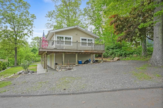 24 Cornell Rd, Danbury, CT 06811 - rustic home featuring a deck