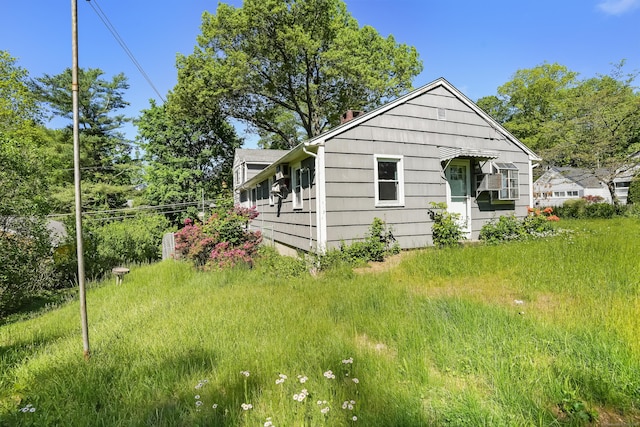 1 Cedar Rd, Danbury, CT 06811 - view of home's exterior featuring a chimney