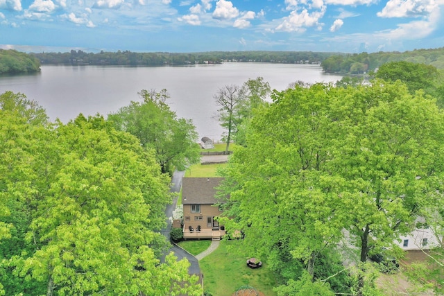 33 Erdoni Rd, Columbia, CT 06237 - bird's eye view of a nearby body of water