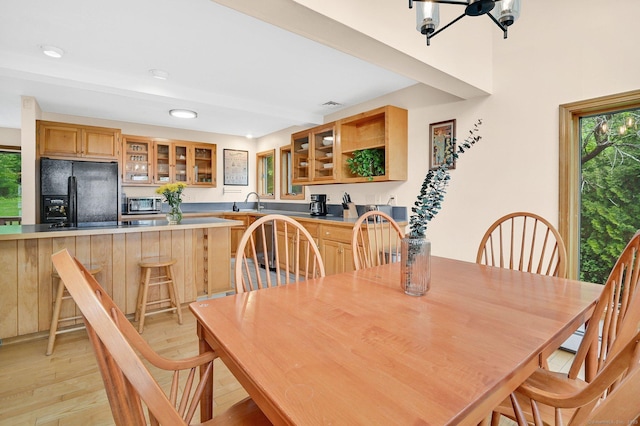 33 Erdoni Rd, Columbia, CT 06237 - dining area featuring light wood finished floors and recessed lighting