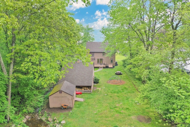 33 Erdoni Rd, Columbia, CT 06237 - view from above of property