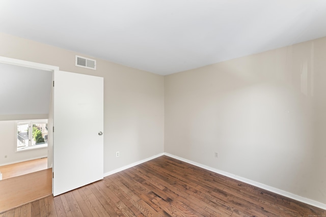 101 Grove St Apt 19, Stamford, CT 06901 - spare room with hardwood / wood-style floors and baseboards