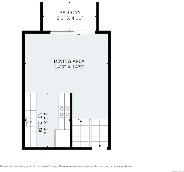 101 Grove St Apt 19, Stamford, CT 06901 - home floor plan