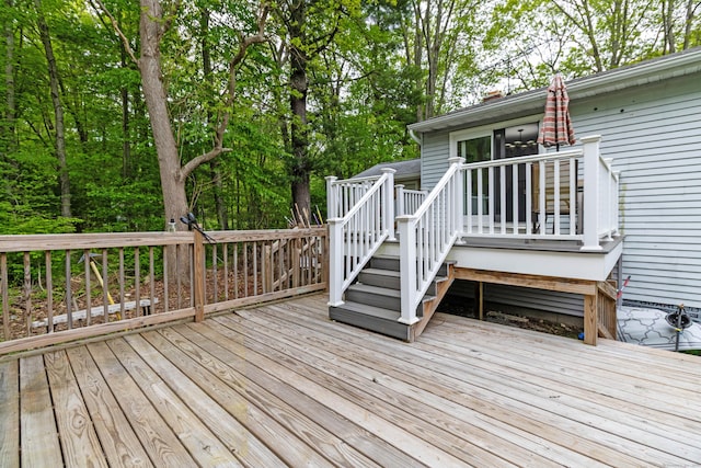 9 Berkshire Dr, East Hampton, CT 06424 - wooden deck featuring stairs