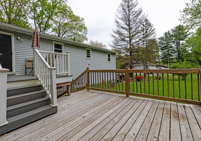 9 Berkshire Dr, East Hampton, CT 06424 - deck with a yard