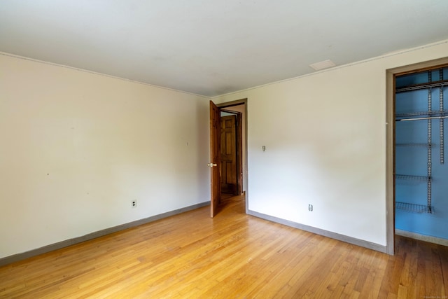 9 Berkshire Dr, East Hampton, CT 06424 - spare room with baseboards and light wood-style flooring