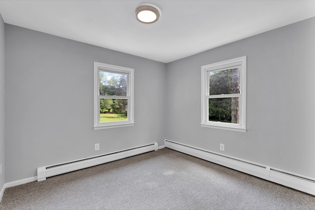 6 Marbil Rd, Danbury, CT 06811 - carpeted empty room with baseboard heating and baseboards