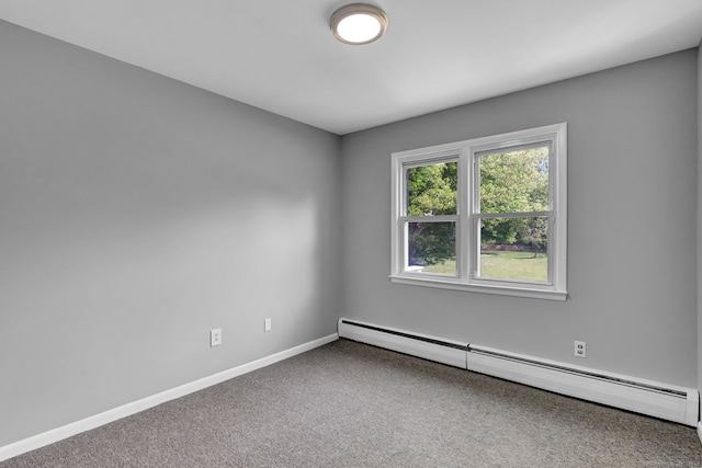 6 Marbil Rd, Danbury, CT 06811 - carpeted empty room with a baseboard radiator and baseboards