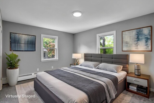 6 Marbil Rd, Danbury, CT 06811 - bedroom featuring carpet flooring and baseboard heating