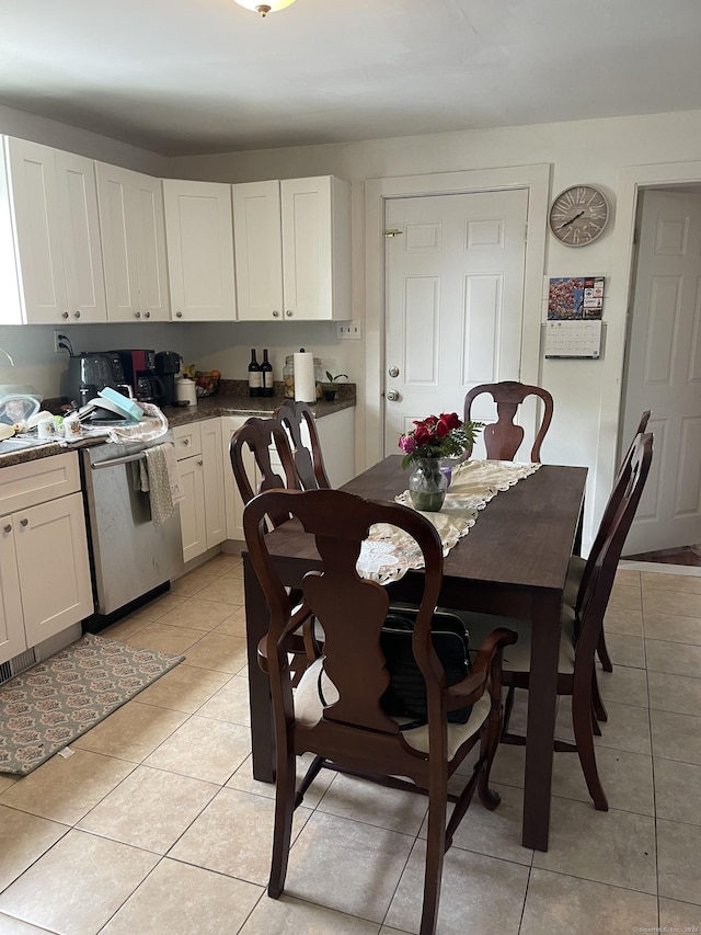 92 Alice St, Bridgeport, CT 06606 - dining space featuring light tile patterned flooring
