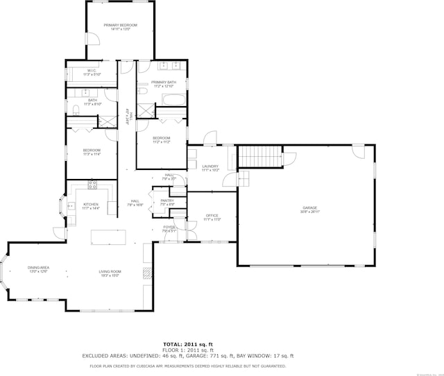 108 Lohse Rd, Willington, CT 06279 - floor plan / room layout