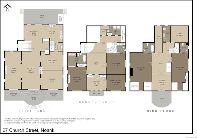 27 Church St, Groton, CT 06340 - view of home floor plan
