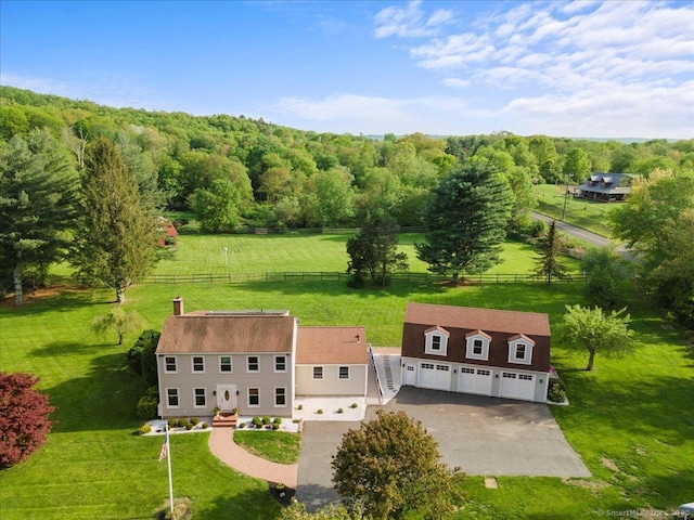 299 W Flat Hill Rd, Southbury, CT 06488 - view of rural area with a forest