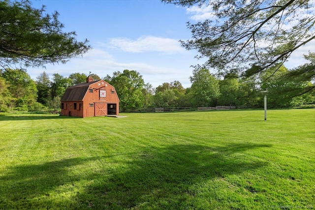 299 W Flat Hill Rd, Southbury, CT 06488 - view of yard featuring a barn, an outdoor structure, and a detached garage