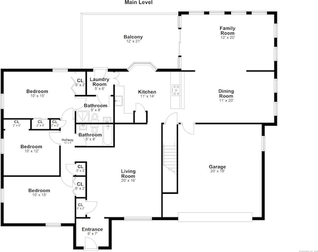 floor plan / room layout