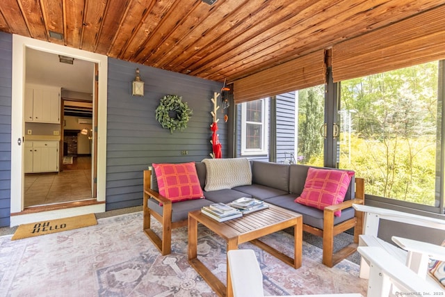 12 Sandy Ln, Marlborough, CT 06447 - sunroom with an outdoor living space