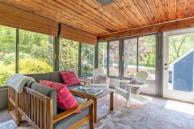 12 Sandy Ln, Marlborough, CT 06447 - sunroom / solarium with healthy amount of natural light and outdoor lounge area