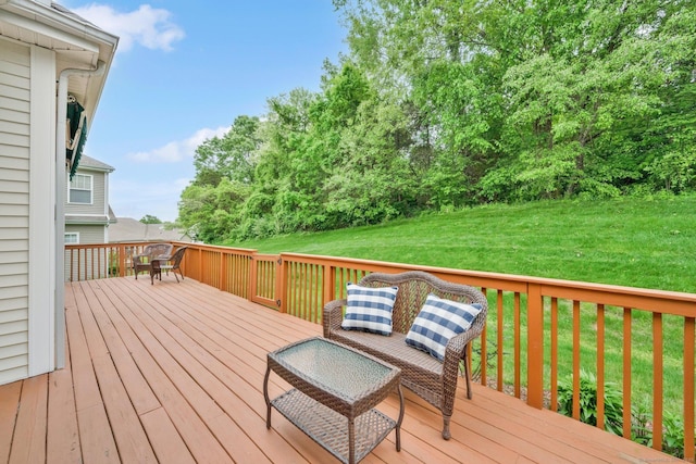 107 Chestnut Hill Rd Unit 107, Portland, CT 06480 - deck with a lawn