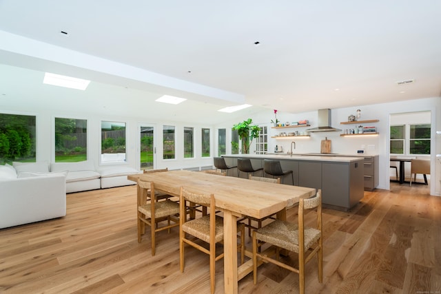 175 Riverside Ave, Greenwich, CT 06878 - dining room featuring light wood-style flooring