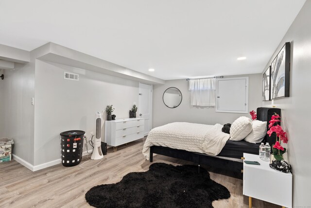 26 Carroll Rd, Hamden, CT 06517 - bedroom with wood finished floors, baseboards, and recessed lighting