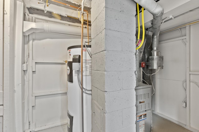 26 Carroll Rd, Hamden, CT 06517 - utilities featuring electric water heater