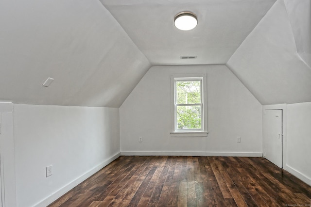 212 Newhall St, New Haven, CT 06511 - bonus room with hardwood / wood-style flooring, baseboards, and vaulted ceiling