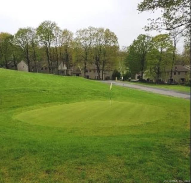 227 Twin Lakes Rd Apt C, North Branford, CT 06471 - view of property's community with a putting area and a yard