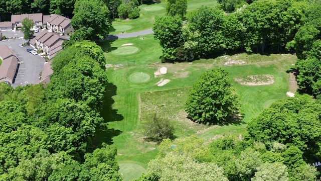 227 Twin Lakes Rd Apt C, North Branford, CT 06471 - aerial view of property's location featuring a golf course and a tree filled landscape