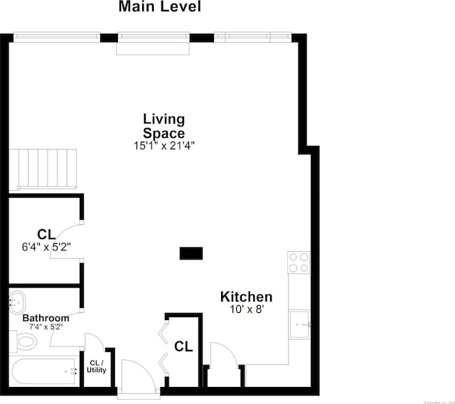 25 Grand St Apt 102, Norwalk, CT 06851 - property floor plan