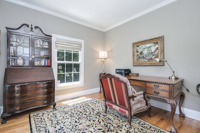 28 Eagle Dr, Fairfield, CT 06825 - office space with crown molding, wood finished floors, and baseboards
