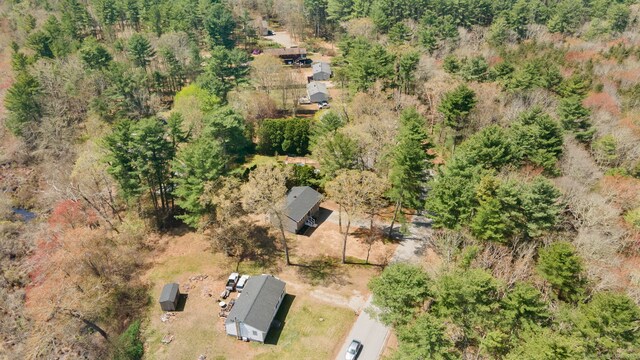 132 Bailey Pond Rd, Voluntown, CT 06384 - bird's eye view