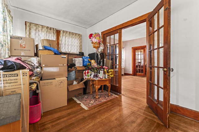 245 Ledyard St, New London, CT 06320 - storage room featuring french doors