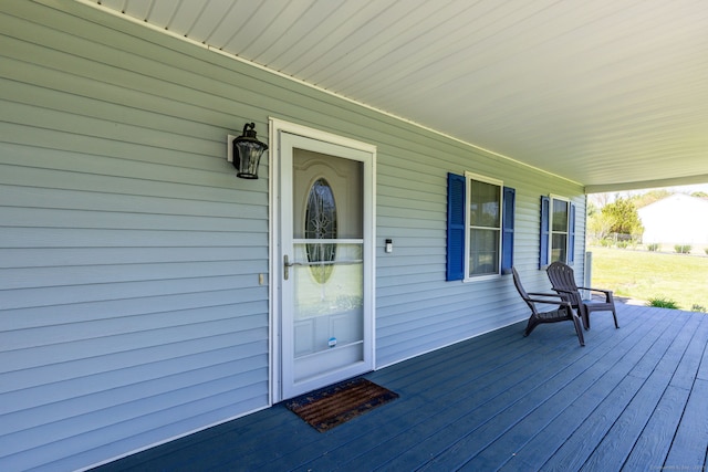 10 Spoonville Rd, East Granby, CT 06026 - view of porch