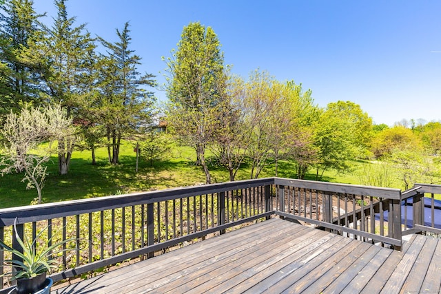 10 Spoonville Rd, East Granby, CT 06026 - view of wooden terrace