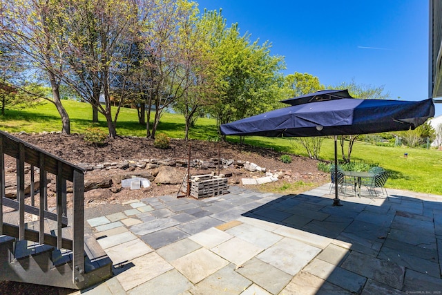 10 Spoonville Rd, East Granby, CT 06026 - view of patio