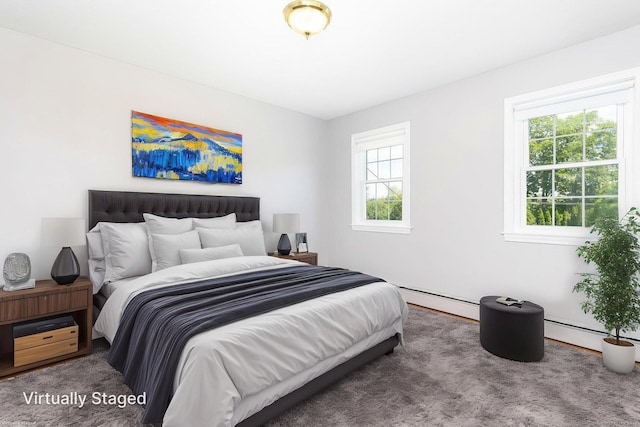10 Spoonville Rd, East Granby, CT 06026 - carpeted bedroom featuring baseboard heating