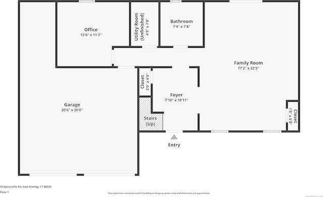 10 Spoonville Rd, East Granby, CT 06026 - property floor plan