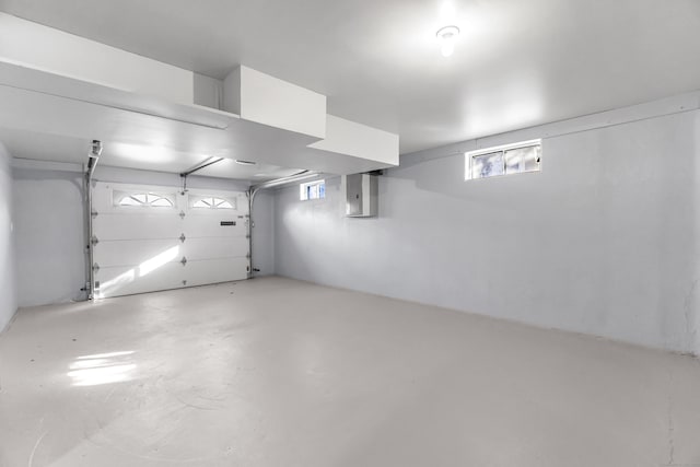 261 High St, Fairfield, CT 06824 - garage featuring electric panel
