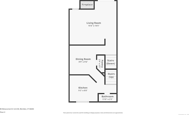85 Metacomet Dr Unit 85, Meriden, CT 06450 - home floor plan