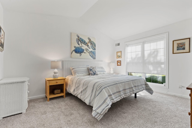 8 Cypress Way, Waterford, CT 06385 - carpeted bedroom featuring vaulted ceiling and baseboards