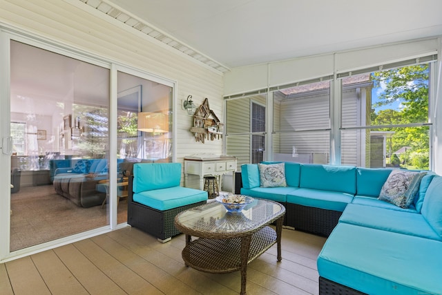 8 Cypress Way, Waterford, CT 06385 - sunroom / solarium featuring an outdoor living space and plenty of natural light