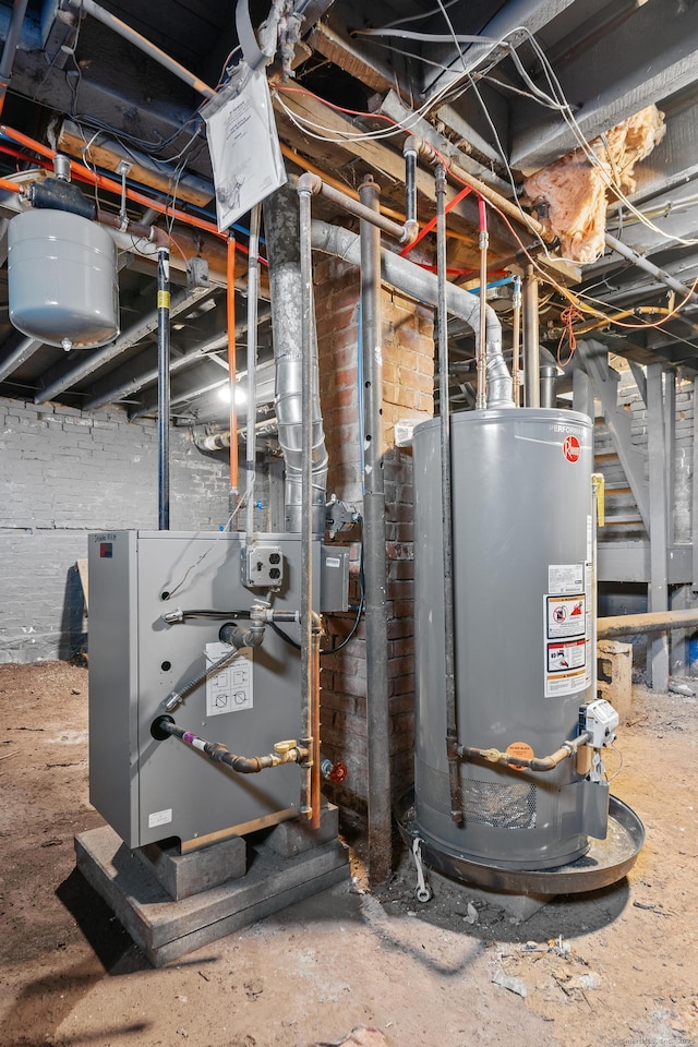 69 Trinity St, New Britain, CT 06051 - utilities featuring gas water heater