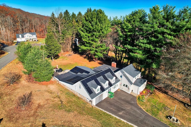 2 Apple Hill Rd, Wolcott, CT 06716 - view from above of property with a forest